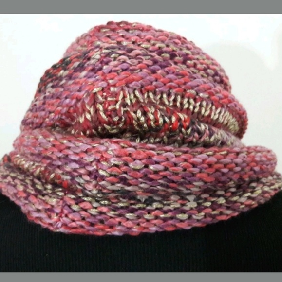 The Limited Multi-color Knit Cowl Infinity Scarf - Picture 3 of 6